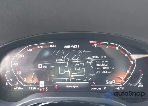 2021 BMW X3 M40I z USA, uszkodzony, nr VIN 5UXTY9C0XM9G76125